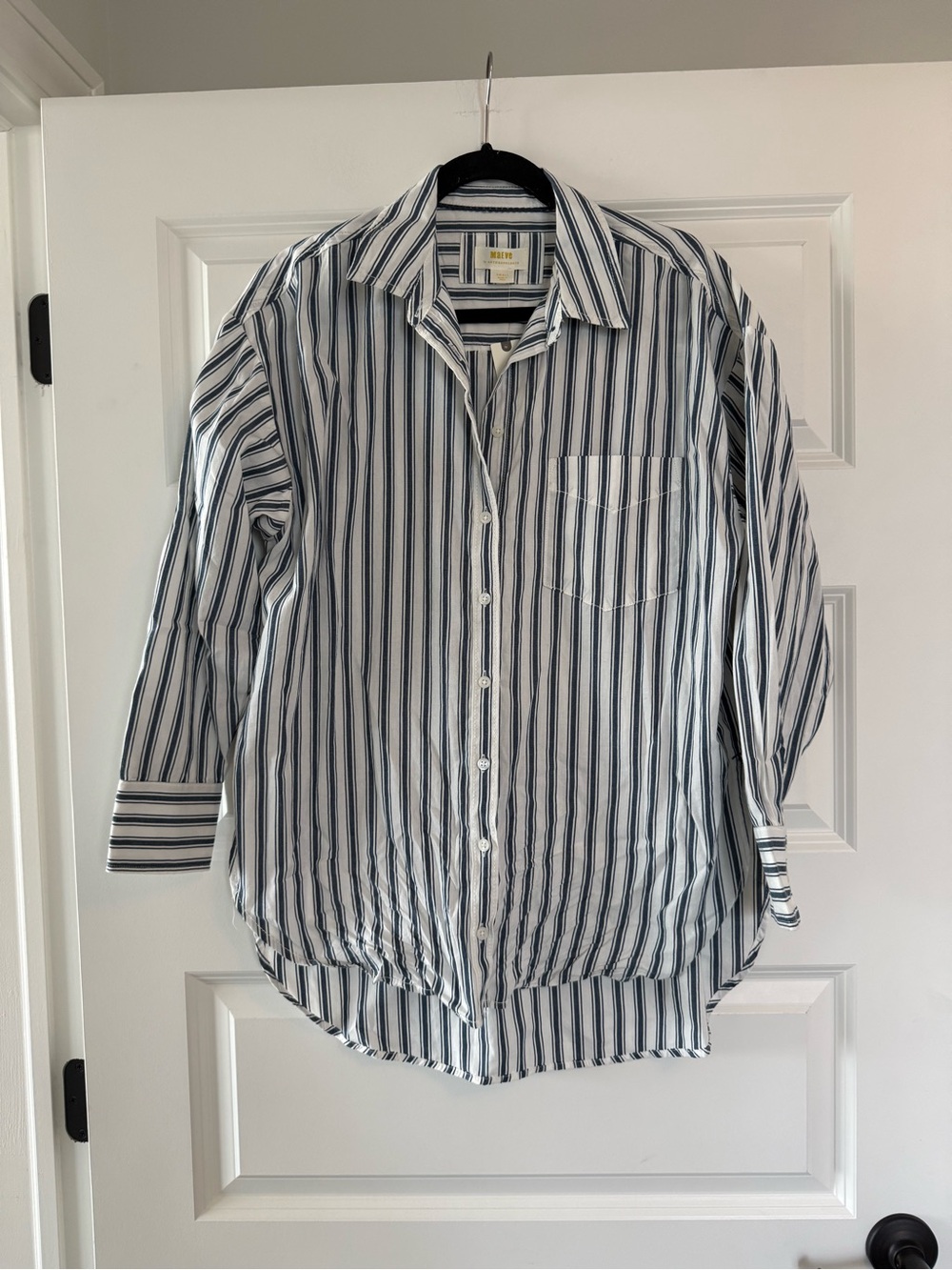 NWT Maeve Anthropologie Bennet Striped Shirt